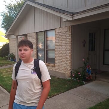First day of 8th grade!